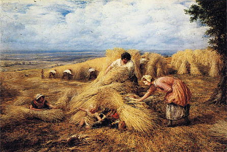 Джон Линнелл Уборка урожая, 1859