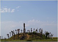 Memorial park near Muhi