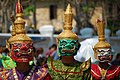 Lao dancers during New Year