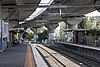 Southbound view from Macualy platform 1 facing towards platform 2