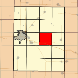Location in Knox County