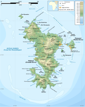 Mapa de Moyotte