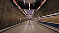 U-Bahnhof Mangfallplatz in München, Deutschland