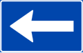 One-way traffic (left)