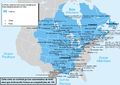 Forts et Territoires ayant étaient contrôlés par la France en Amérique du Nord, 1534-1803.