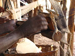 Weaving in Dogon Country