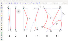 Strumento penna in Inkscape