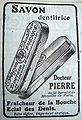 Publicité « Savon du Docteur Pierre ».