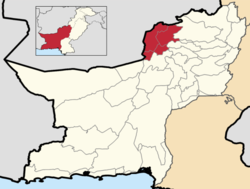 Map of Quetta Division