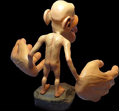 Sharon Price-James Sensory Homunculus from the back