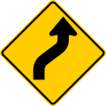 P-1-4 Double curve (first to right) (left if reversed)