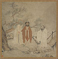 Sakyamuni, Lao Tzu, and Confucius, c. from 1368 until 1644.
