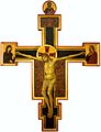 Crucifix by Segna di Bonaventura, 1310–15, Pinacoteca Nazionale di Siena