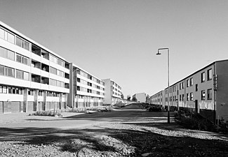 Strandlidens södra sträckning, 1958.