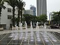 Capitol Singapore's fountain