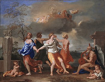 A Dance to the Music of Time by Nicolas Poussin