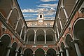 Rectangular two-floor courtyard