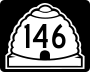 State Route 146 marker