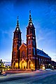 Basilica of St. Francis Xavier in Dubuque, seit 1999 im NRHP gelistet[9]