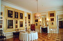 The chamber where the dignitaries would dine and meet with King Stanisław August Poniatowski at Thursday Dinners