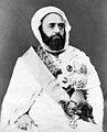 Photograph of Algerian religious and military leader, Emir Abdelkader, by Étienne Carjat, c. 1865