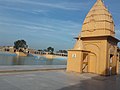 Sacred pond at Temple