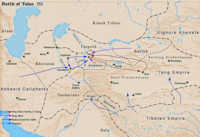 Battle of Talas in 751