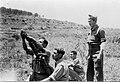 Harel Brigade 81mm mortar team bombarding Bayt Mahsir, 1948