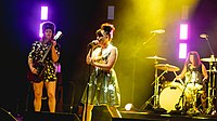 Bikini Kill performing live