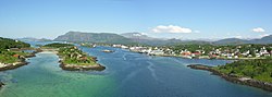 View of Brønnøysund