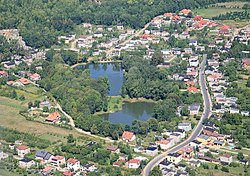 Birds eye view of Sucha Góra, Bytom.