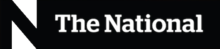 Wordmark logo of The National