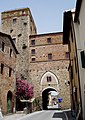 Il Cassero Senese di Paganico visto dall'interno del paese