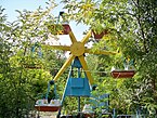 A Ferris wheel in the main park of Sülüktü