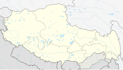 Gyaca is located in Tibet