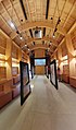 Gallery of indigenous art in longhouse