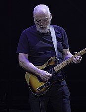 David Gilmour performing in 2015