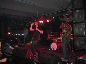 Earshot performing in 2009