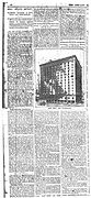 An article from 1898 showing plans for an upcoming warehouse, which would eventually become Fulton House.