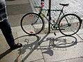 Fahrrad Schattenspiel - Sachsen - Germany
