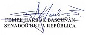 signature de Felipe Harboe Bascuñán