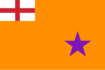 Flag of the Orange Order, an international Protestant fraternal organisation
