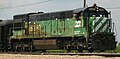 A GE U30C at the Illinois Railway Museum, Union, Illinois