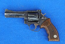 Manurhin MR 73 revolver traditionally issued to each GIGN operator, but no longer used operationally