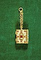 Renaissance miniature manuscript formed as a pendant, Italian, c. 1550