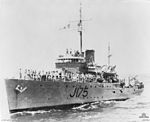 HMAS Cessnock in 1942