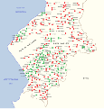 Hatay Province ethnolinguistic map (1995-2004)