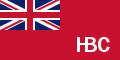 Hudson's Bay Company corporate flag, 1801–1965