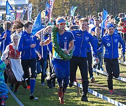 IFK Lidingö SOK på upploppet vid Rudan 2014.