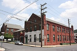 Lehigh Valley Silk Mills in Fountain Hill in June 2013